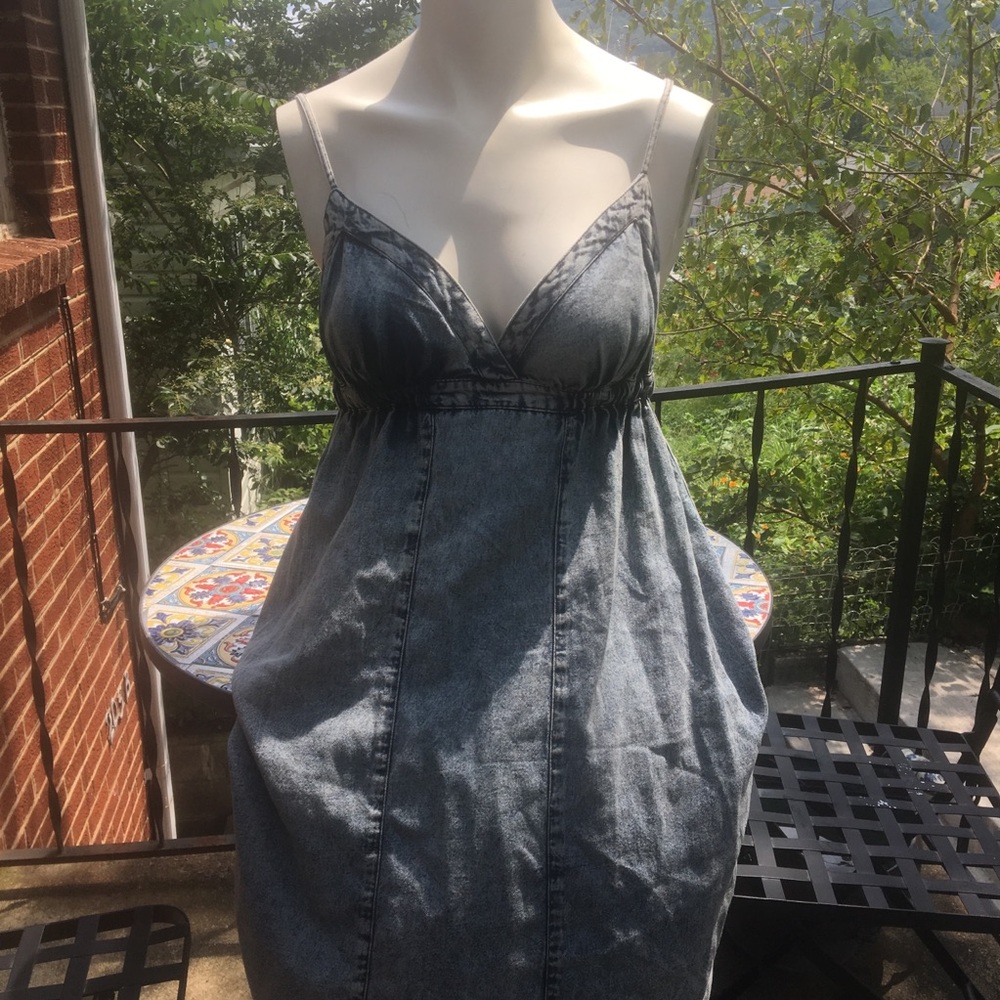 Denim dress